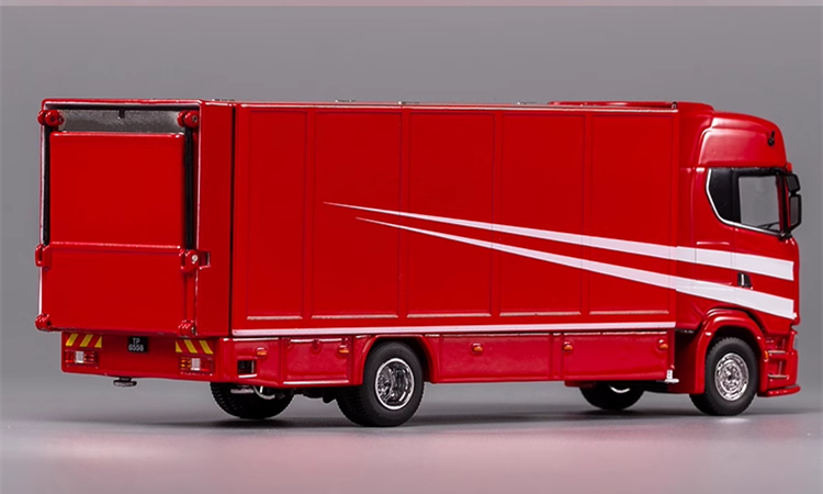 GCD 1:64 Scania S730 Superme Alloy Wing-Opening Diecast Transport Truck Model – Premium Diecast Display Collectible