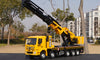 1:35 XCMG SQZ4500 Diecast Heavy-Duty Folding Arm Truck Crane Model for Collectible Gift