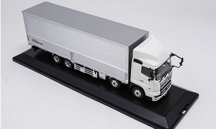 Original Authentic 1:43 Original HINO Trucks Metal Container Box Truck Model – Limited Edition