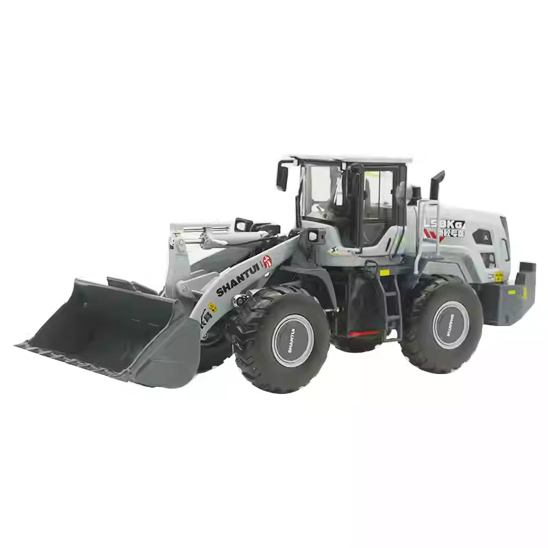 Original factory 1:35 Scale Shantui L58K Diecast Wheel Loader Model – Heavy-Duty Alloy Construction Vehicle Replica with Lifting Bucket & Working Suspension