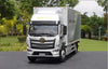 1:23 Foton European Airlines diecast truck model metal container van logistics transport super truck alloy model