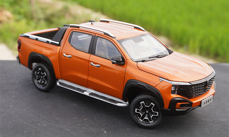 Relistic high detailed 1:18 Scale Changan Hunter 2024 Pickup Truck miniature for collectors