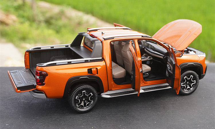 Relistic high detailed 1:18 Scale Changan Hunter 2024 Pickup Truck miniature for collectors