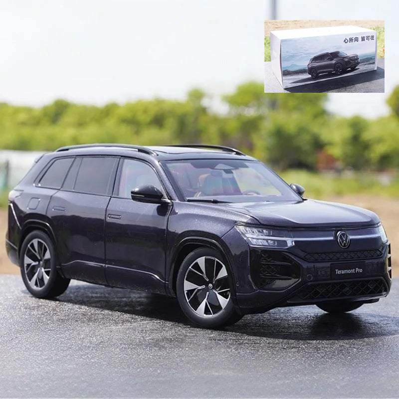 1:18 VW Teramont Pro SUV Alloy Car Model Diecast Metal Off-road Vehicle Car Model Simulation Collection Kids Toy Gift Decoration