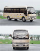 Original Factory 1:24 Golden Dragon Diecast Minibus Model, Alloy Mid-size Collectible Coach Miniature for Gift, Promotion