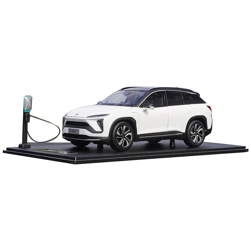 Original Factory 1:18 NIO ES6 Die-cast Simulation Alloy Car Model, Boys' Festival Gift Toy, Adult Collectible Display Item