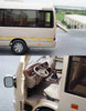 Original Factory 1:24 Golden Dragon Diecast Minibus Model, Alloy Mid-size Collectible Coach Miniature for Gift, Promotion