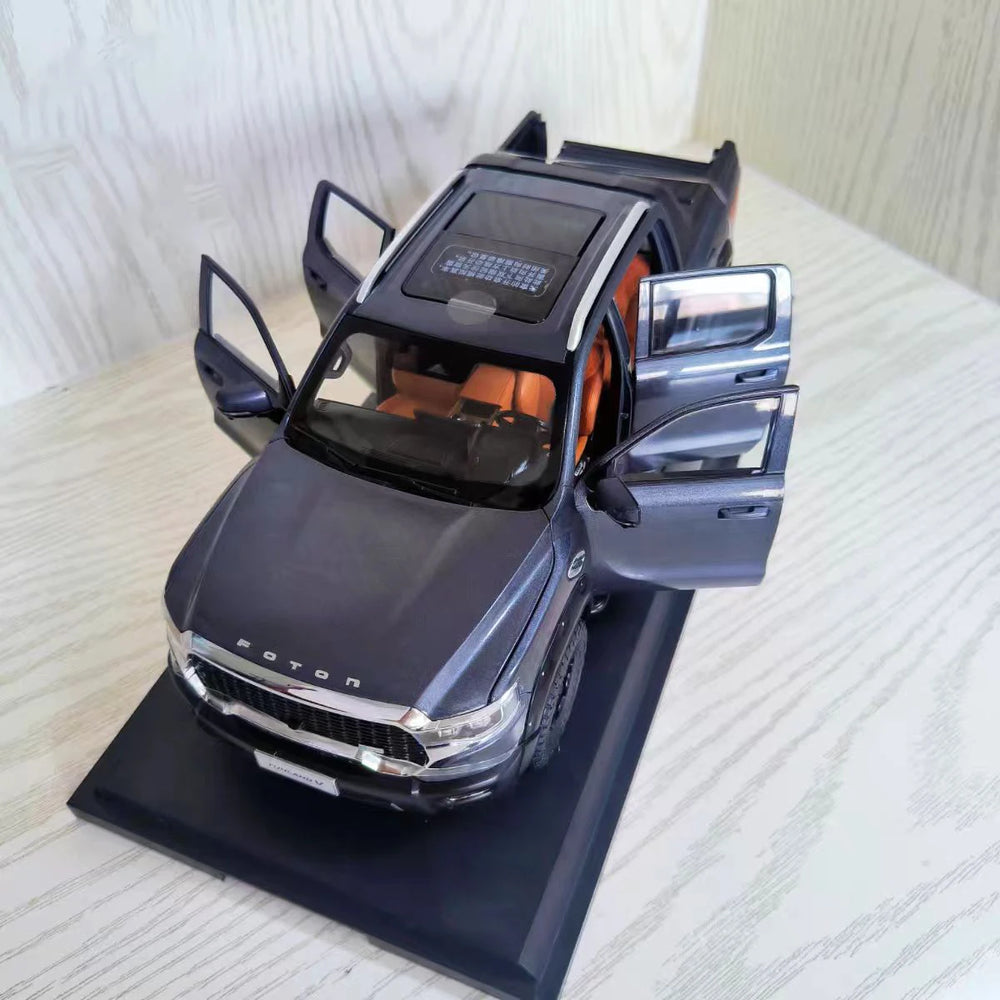 Original Factory High Quality 1:18 FOTON Mars 9 SUV Diecast Pickup Model – Realistic Alloy Car for Collectors & Gifts