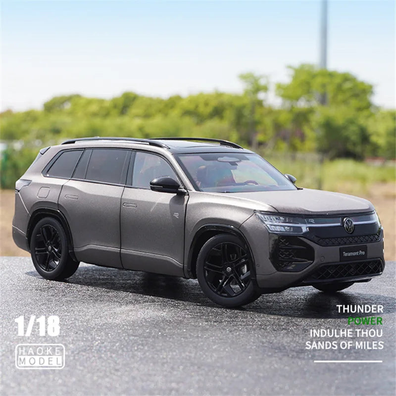 1:18 VW Teramont Pro SUV Alloy Car Model Diecast Metal Off-road Vehicle Car Model Simulation Collection Kids Toy Gift Decoration