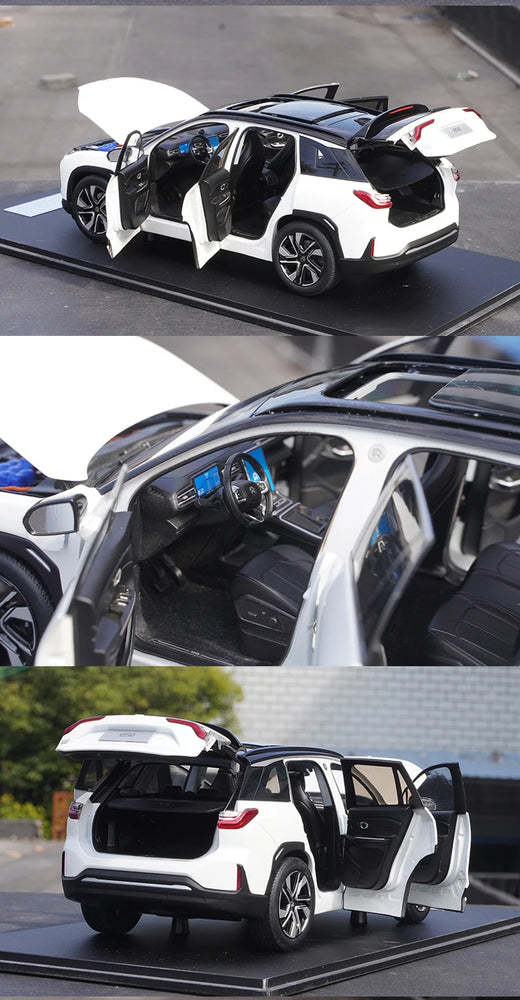 Original Factory 1:18 NIO ES6 Die-cast Simulation Alloy Car Model, Boys' Festival Gift Toy, Adult Collectible Display Item