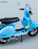 Original 1:10 Vespa 125 Classics Motorcycle Model Alloy Scooter Off Road Autocycle Simulation Collectibles for Gift, Toys