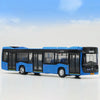 Original Factory 1:43 KAMAZ Electric Bus Model – Russian Diecast Alloy Bus Miniature with Light Functions