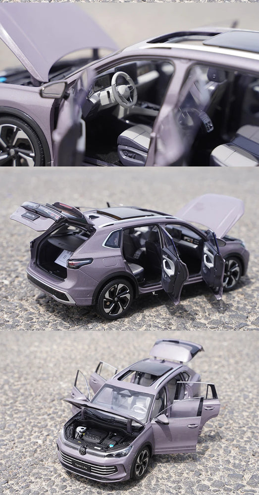High Quality 1:18 VW Tiguan L PRO SUV Alloy Car Mode for Collection Kids Gifts Decoration Display