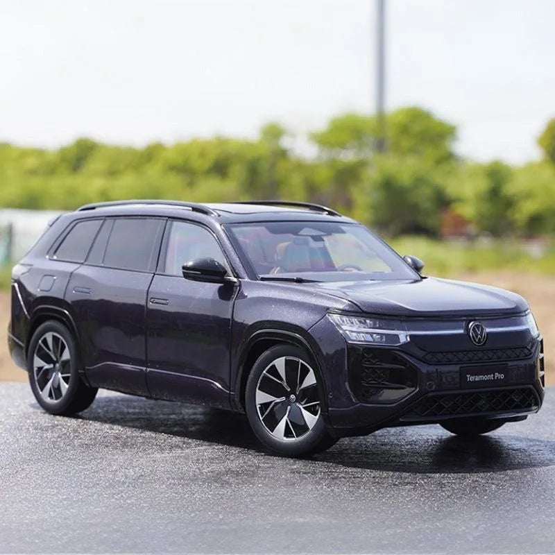 1:18 VW Teramont Pro SUV Alloy Car Model Diecast Metal Off-road Vehicle Car Model Simulation Collection Kids Toy Gift Decoration