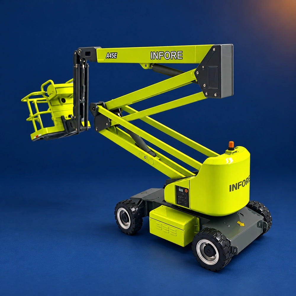 1:25 Zoomlion A45E Articulating Boom Lift Aerial Work Platform Alloy Model