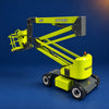 1:25 Zoomlion A45E Articulating Boom Lift Aerial Work Platform Alloy Model