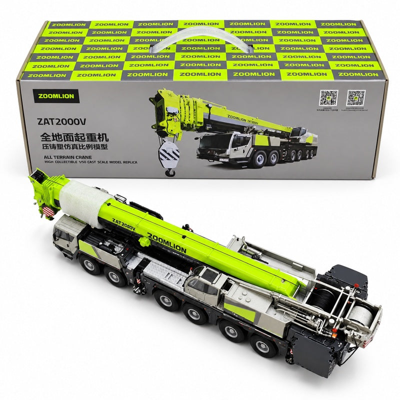 1:50 ZOOMLION ZAT2000V All-Terrain Crane Diecast Model