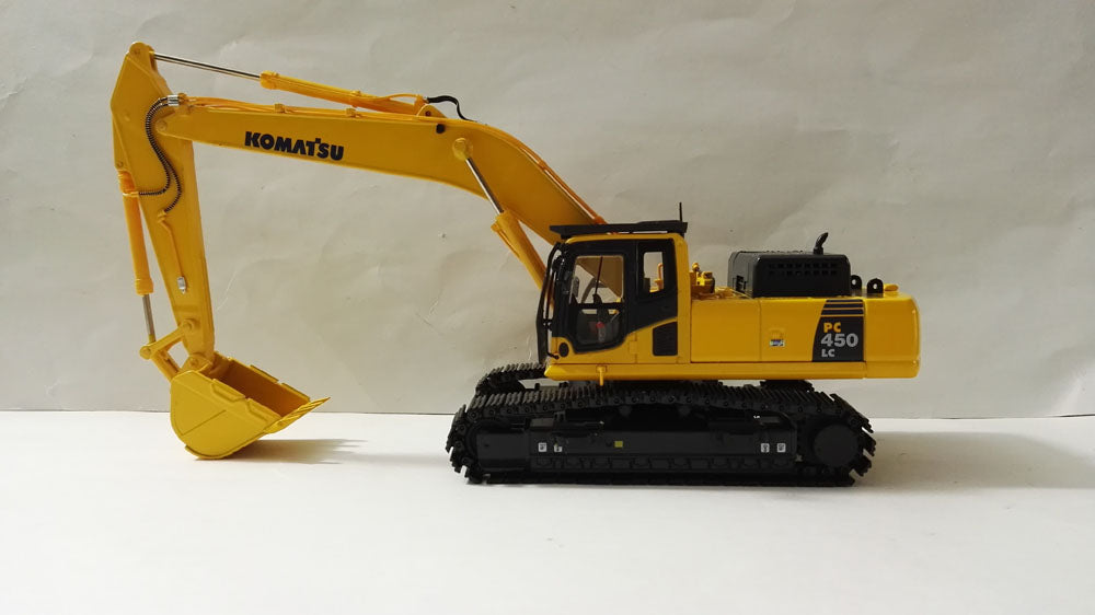 Collectible Komatsu digger model, 1/50 KOMATSU PC450LC-8 Excavator Metal Tracks