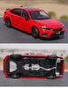 Original factory 1:18 CIVIC model Honda New CIVIC XI 2022 CIVIC alloy car model
