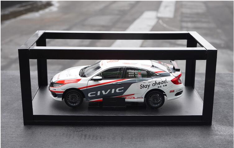 Original factory 1:18 HONDA Civic 10th Generation HONDA Civic CTCC Diecast Rally car model for birhtday gift, Christmas gift