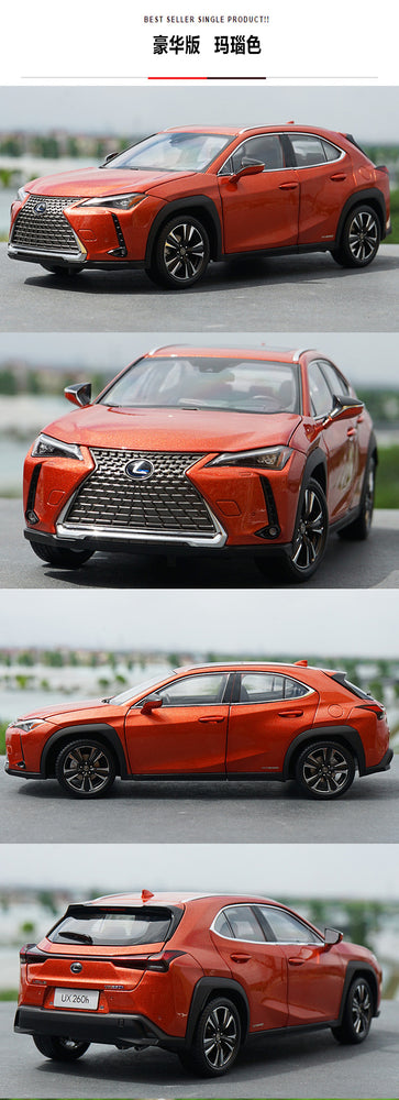 Collectiable high grade 1:18 LEXUS UX260h UX scale diecast classic model for gift