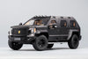 Original 1:18 KengFai Qihui G-Patton Chariot modified black/white diecast off road SUV car model for collection
