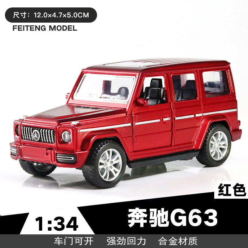High quality 1:34 Benz G63 toy car model