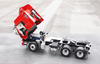 Original factory new released 1:24 FAW HW V Han V diecast tractor trailer alloy engineering truck model for sale