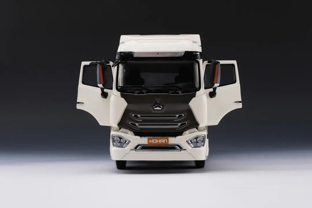 Authentic high quality 1:24 New Sinotruk Hohan N7X N7 tractor trailor alloy scale model fo