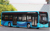1:36 Foton BJ6129EVCA New Energy Electric Diecast Bus Model – Alloy City Bus Collectible with Lights & Openable Doors