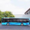 1:36 Foton BJ6129EVCA New Energy Electric Diecast Bus Model – Alloy City Bus Collectible with Lights & Openable Doors