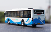 Original factory 1:42 Shanghai Sunwin 6116HG Shanghai city bus model, Alloy Diecast Model for gift
