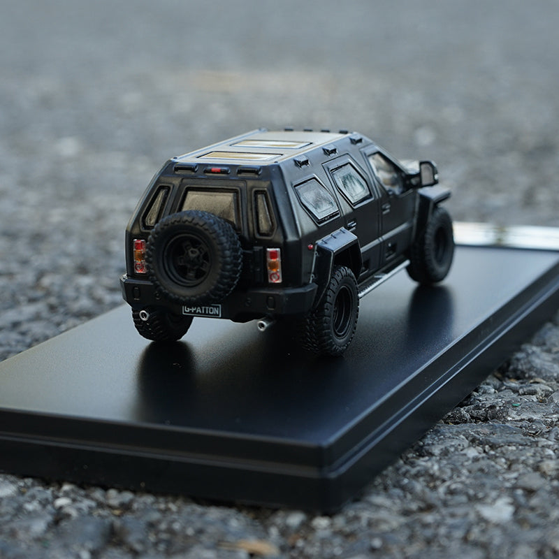 Original factory 1:64 GCD George Patton civil armored vehicle alloy simulation model for toy, gift