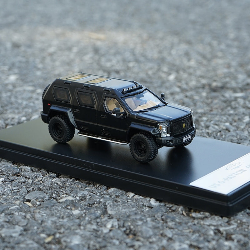 Original factory 1:64 GCD George Patton civil armored vehicle alloy simulation model for toy, gift