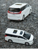 Original factory 1:64 Lexus DCT LM300 diecast Nanny car model small scale alloy commercial MPV toy model