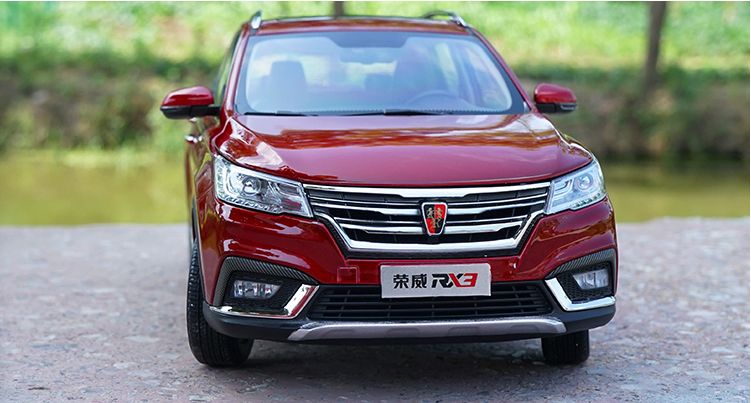 Original factory authentic 1:16 Roewe RX3 Diecast SUV off-road car models with small gift
