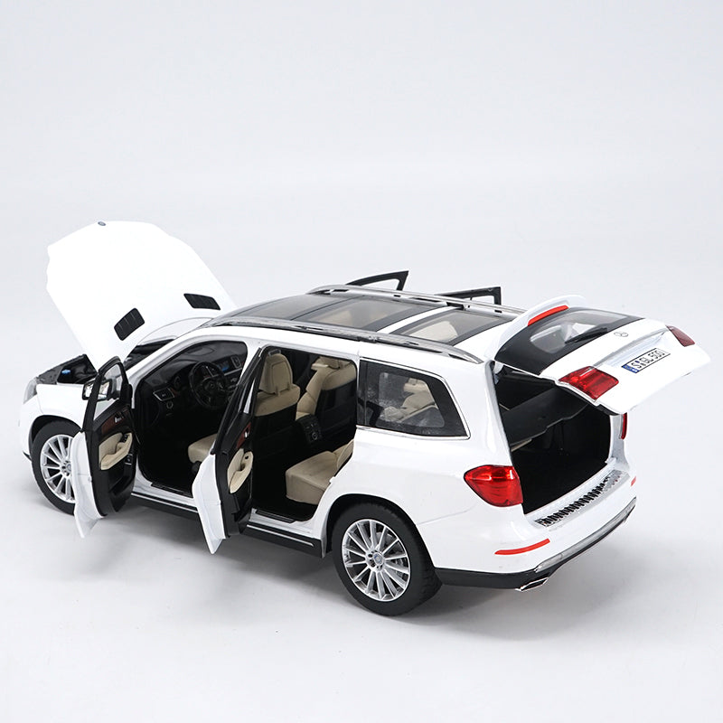 Original factory authentic 1:18 Benz GLS500 BENZ S-CLASS GL500 diecast metal car model with small gift