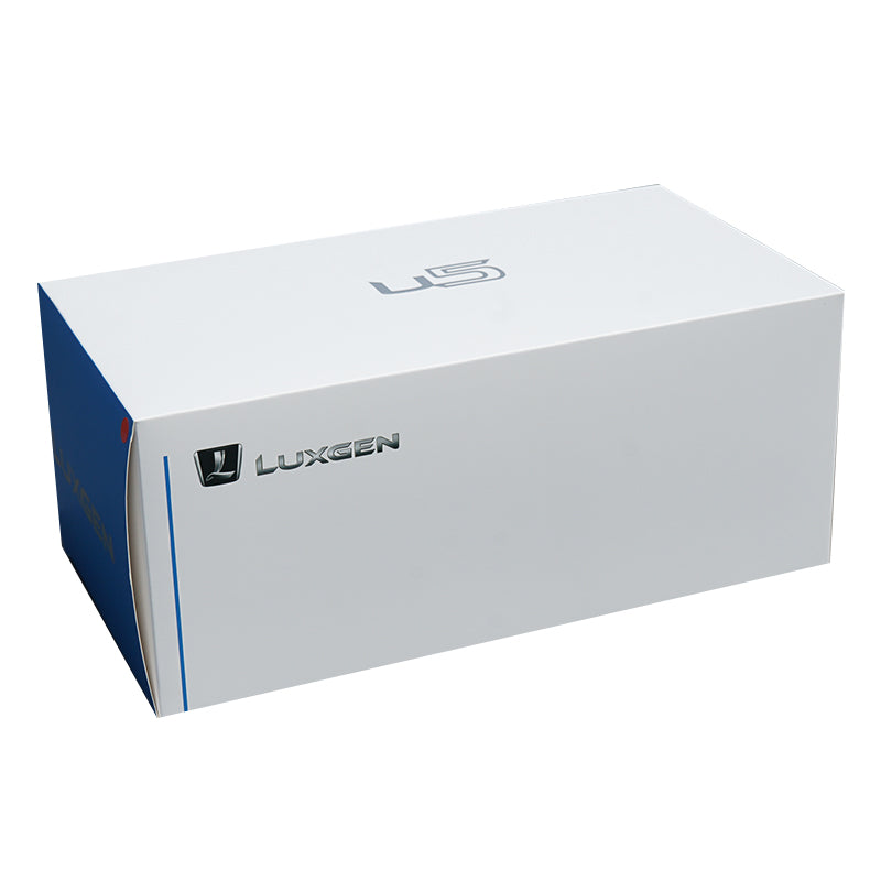 1:18 Dealer Edition 2019 Luxgen U5 SUV Diecast Model with small gift