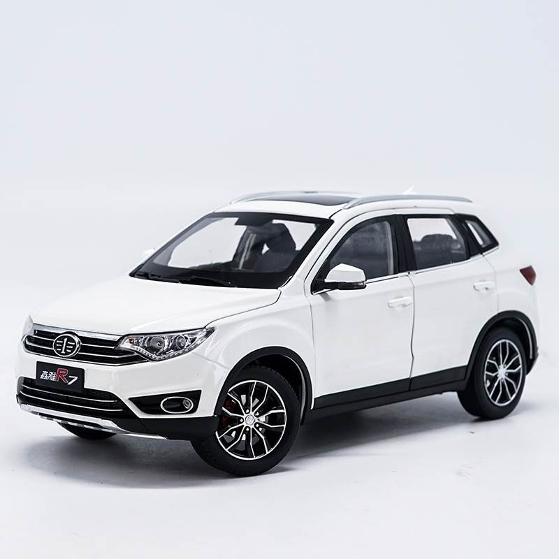 Original factory authentic 1:18 FAW senya R7 SUV diecast car model with small gift