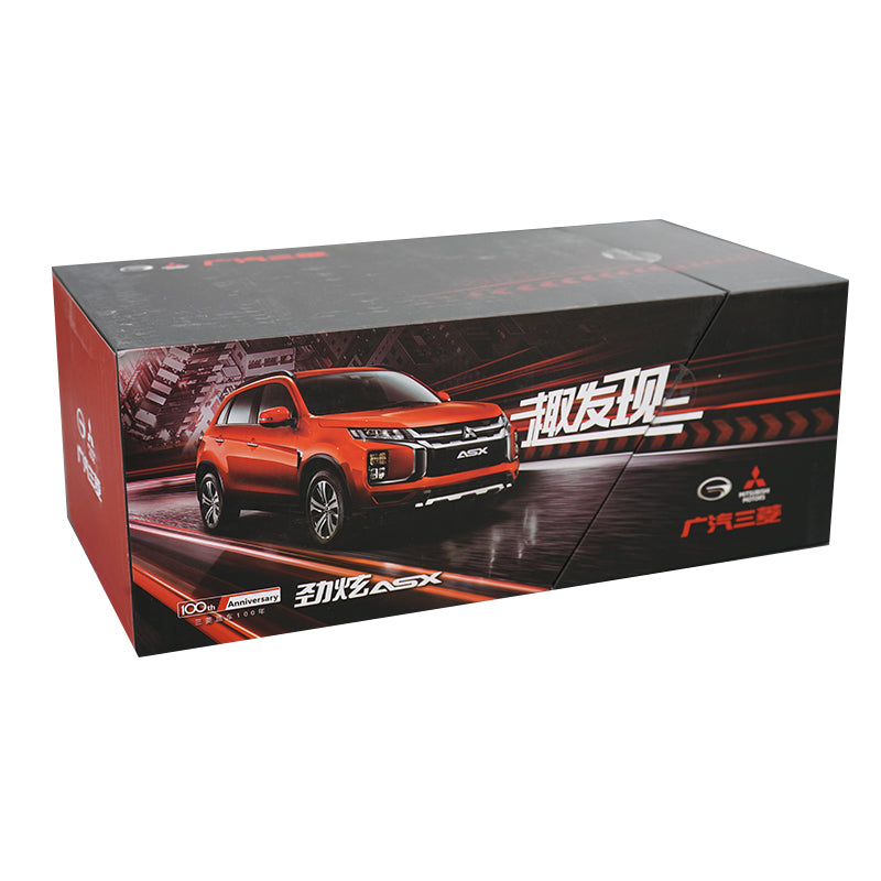 Original factory authentic 1:18 Gac Mitsubishi Jinxuan ASX 2020 diecast car model for toys, gift, collection
