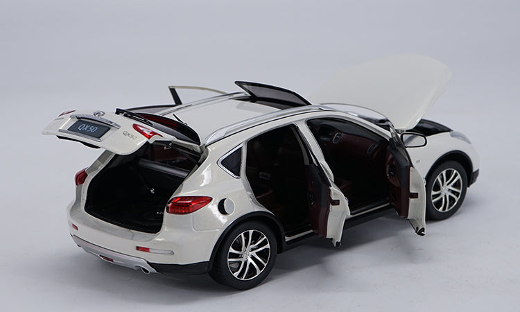 Original factory authentic 1:18 INFINITI QX50 off road Vehicle diecast car models with small gift