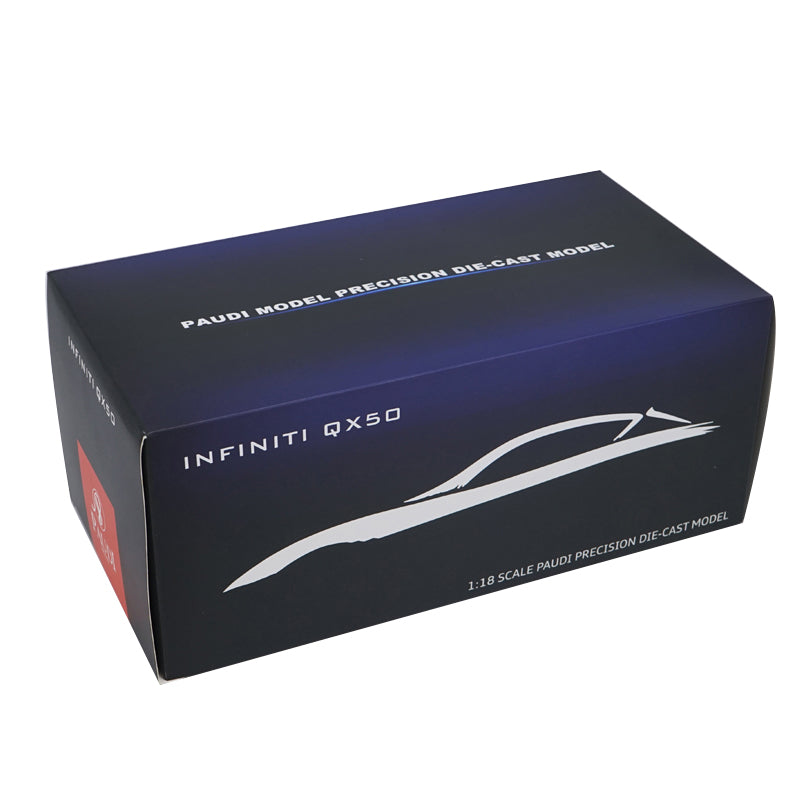 Original factory authentic 1:18 INFINITI QX50 off road Vehicle diecast car models with small gift