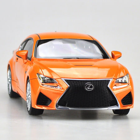 Original factory authentic 1:18 LEXUS RCF Sportscar diecast car model for collection, gift, toys