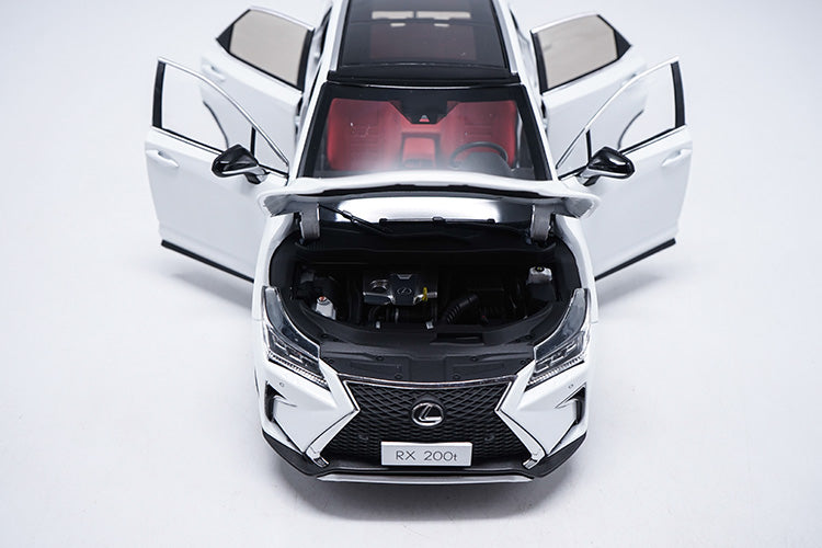 Original factory authentic 1:18 LEXUS RX RX200T SUV off road vehicle diecast car models with small gift