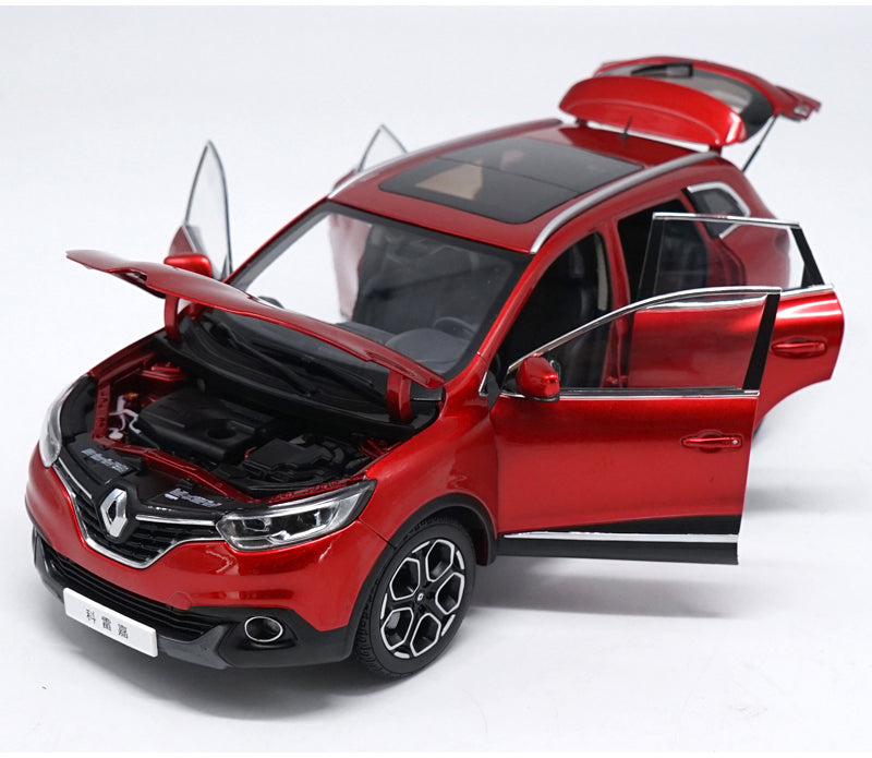 Original factory authentic 1:18 RENAULT KADJAR SUV off road vehicle diecast car model with small gift