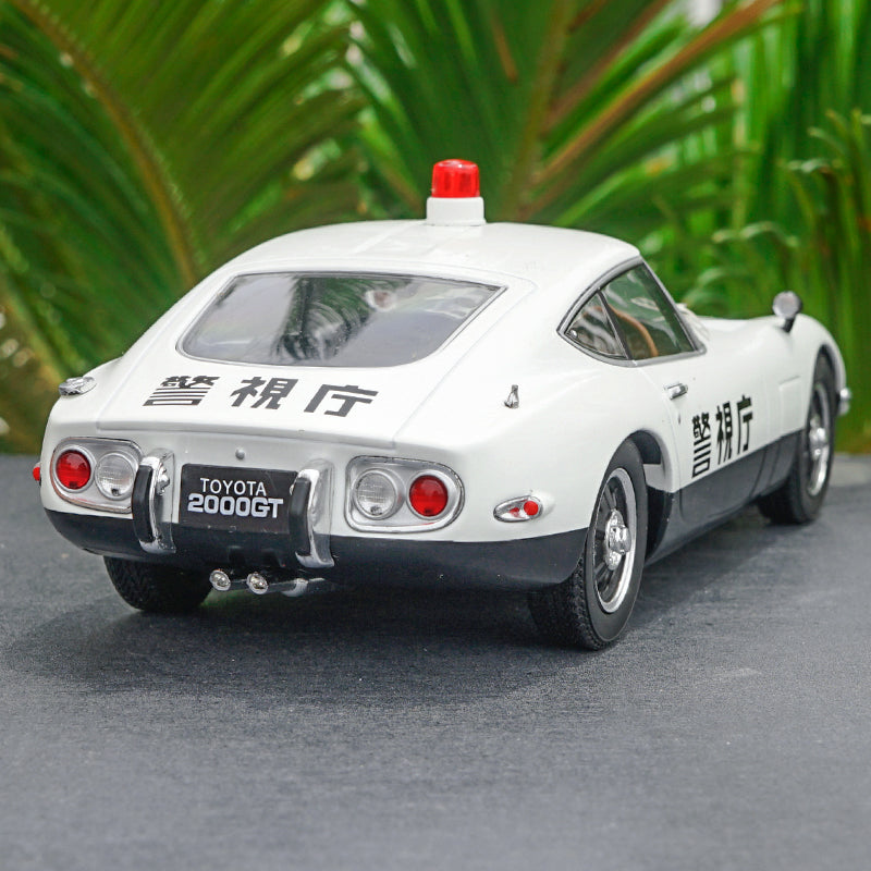 1:18 Triple 9 1967 Toyota 2000 GT Gloss Red Color metal car model