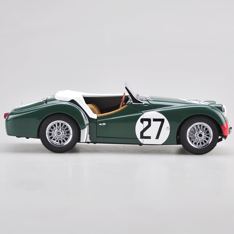High classic collectible Kyosho 1:18 Triumph vintage car TR3S 1959