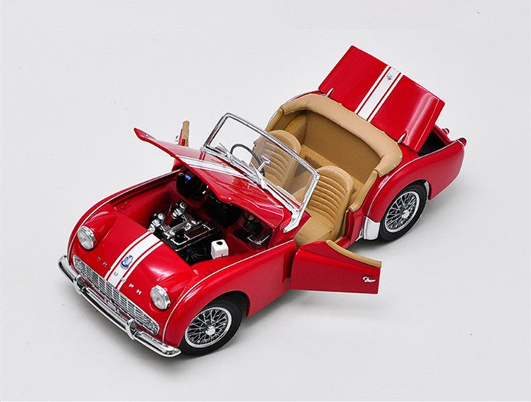 High classic collectible Kyosho 1:18 Triumph vintage car TR3S 1959