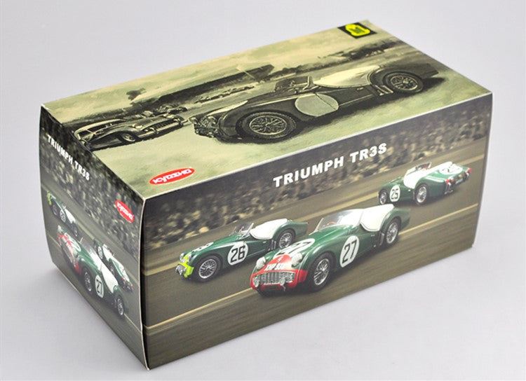 High classic collectible Kyosho 1:18 Triumph vintage car TR3S 1959