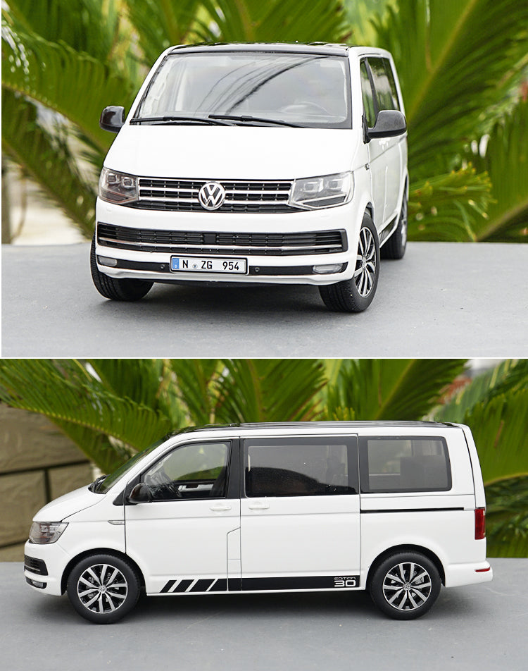 Original factory authentic 1:18 NZG VW T6 Multivan diecast metal MPV car model with small gift